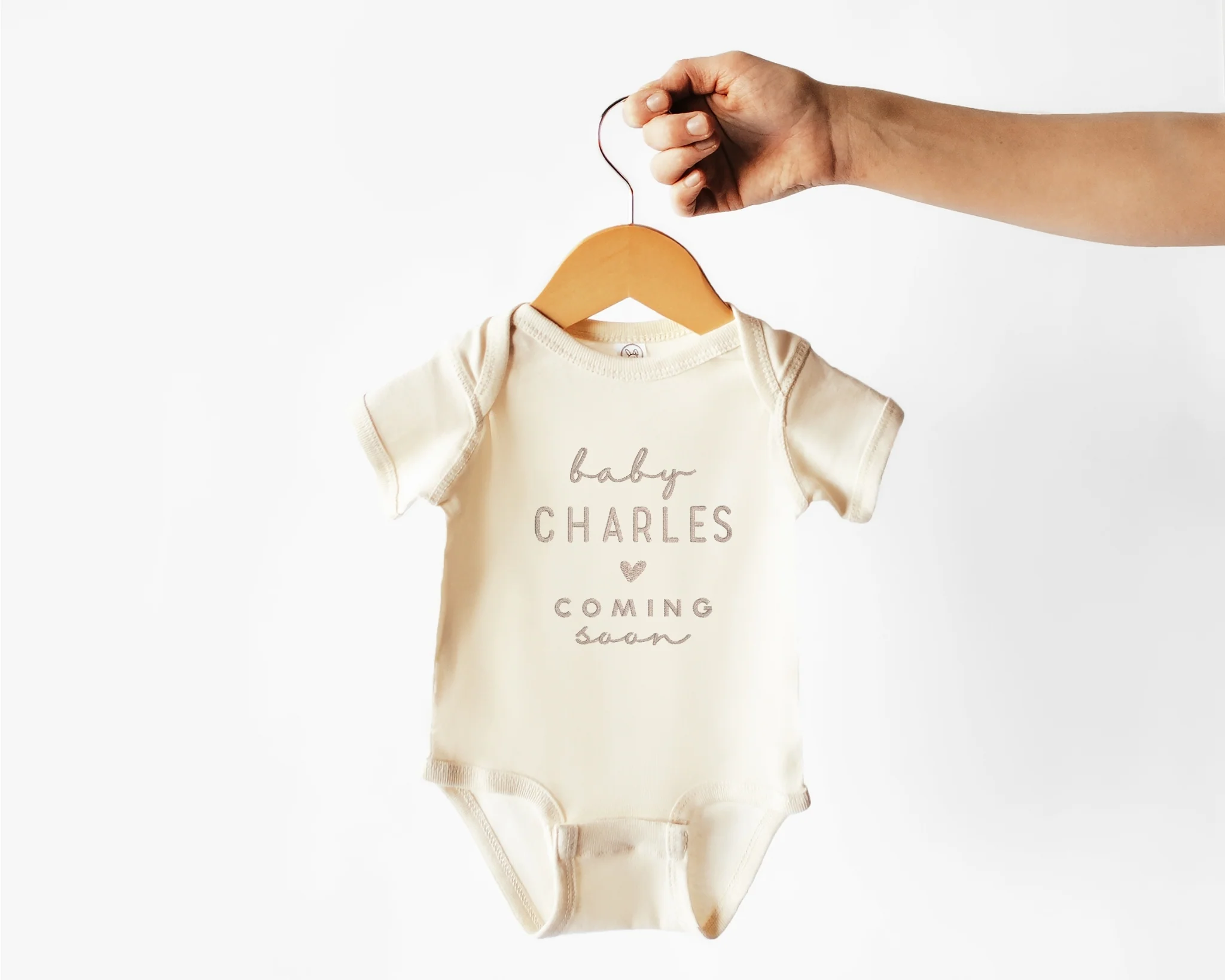 Coming Soon Embroidered Bodysuit - Image 5