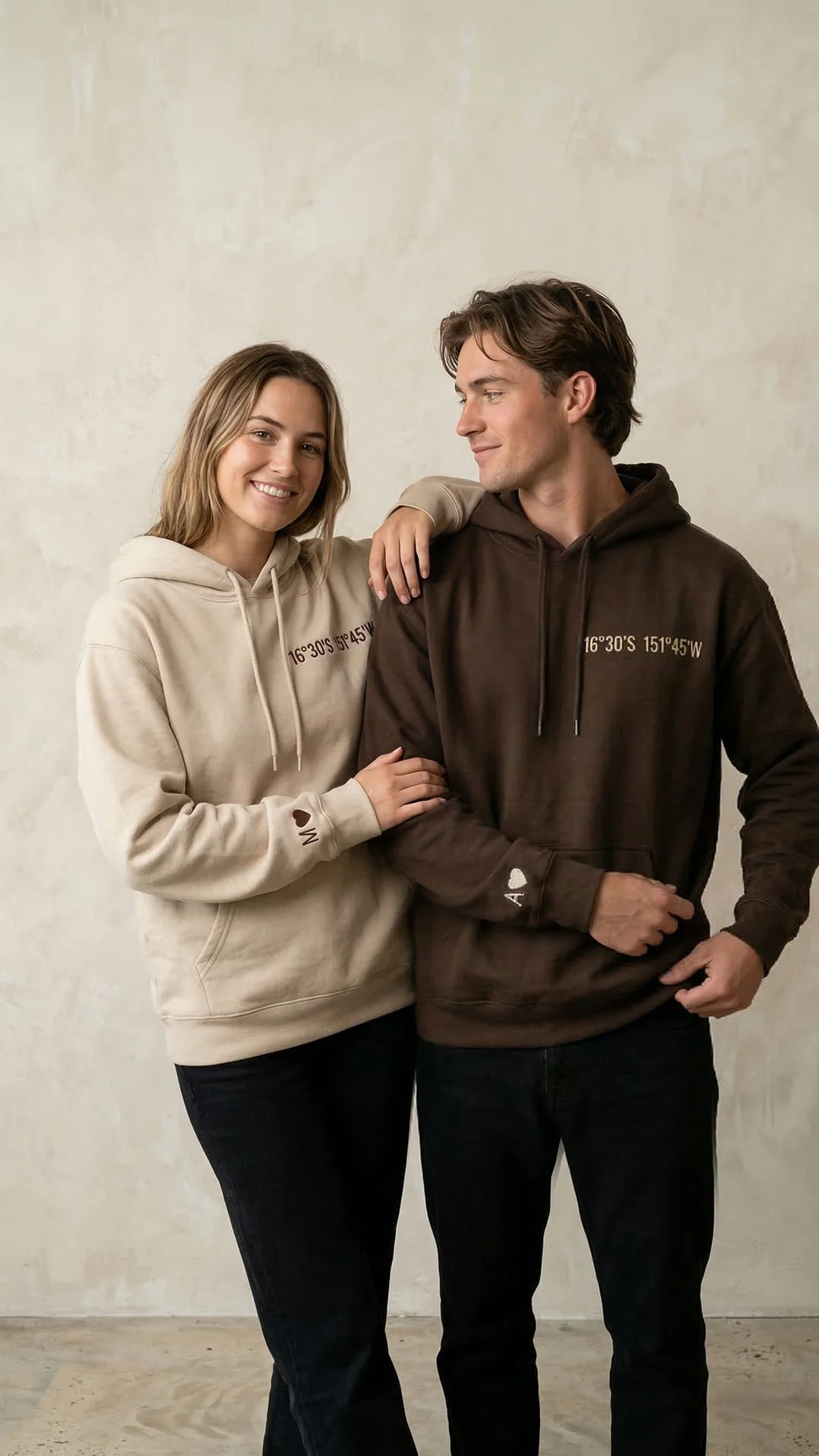 Custom Embroidered Coordinates Sweatshirt - Image 4
