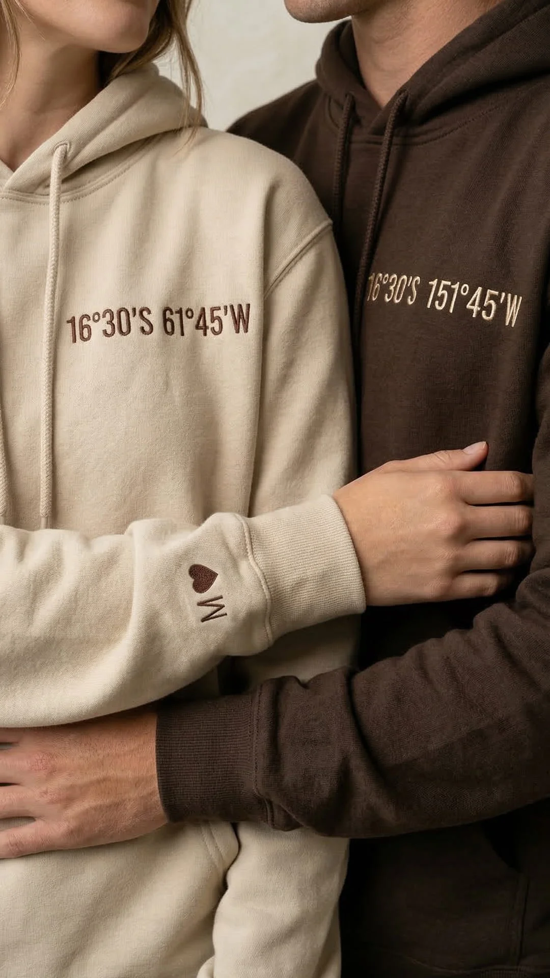 Custom Embroidered Coordinates Sweatshirt - Image 5