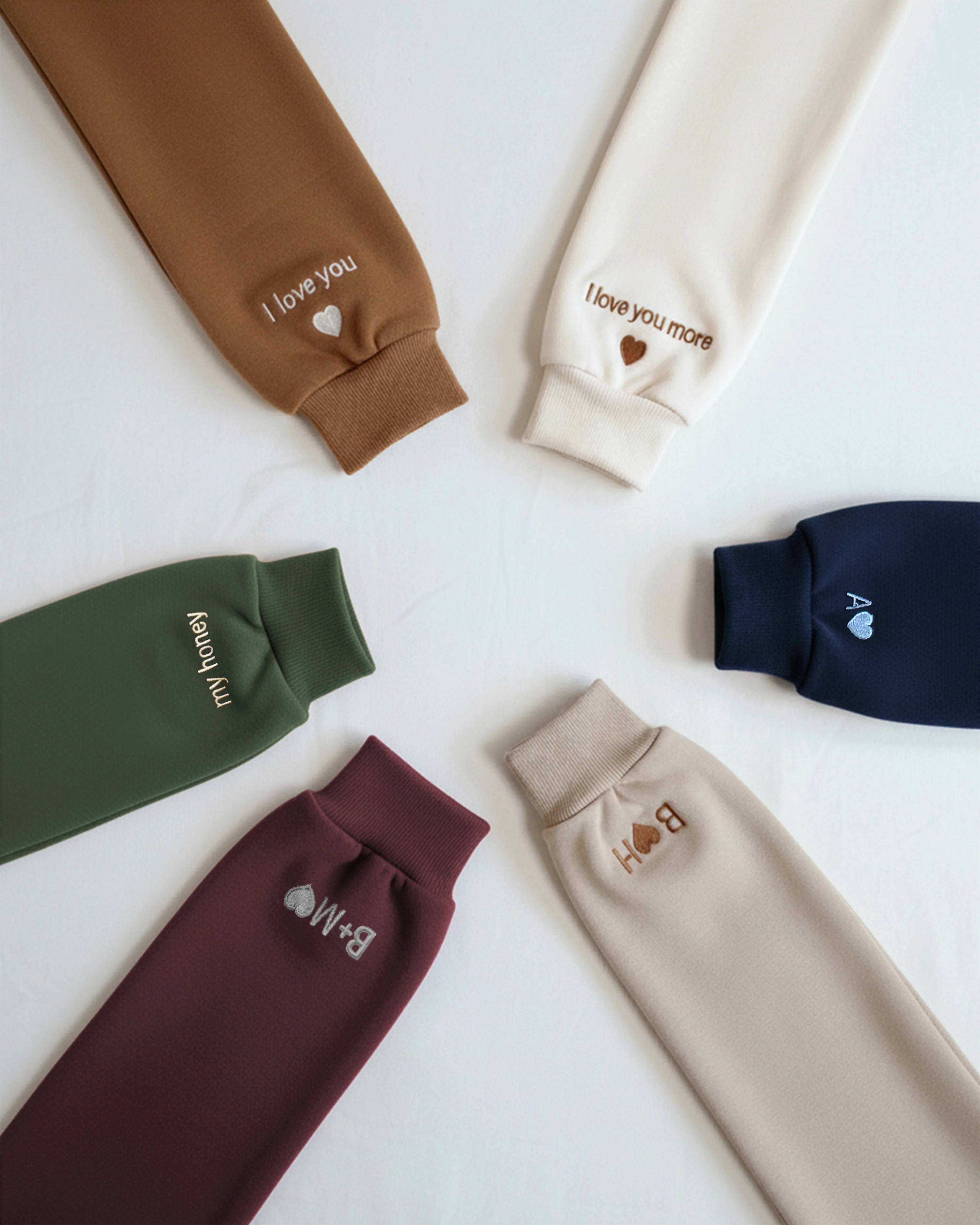 Custom Embroidered Roman Numeral Hoodie - Image 3