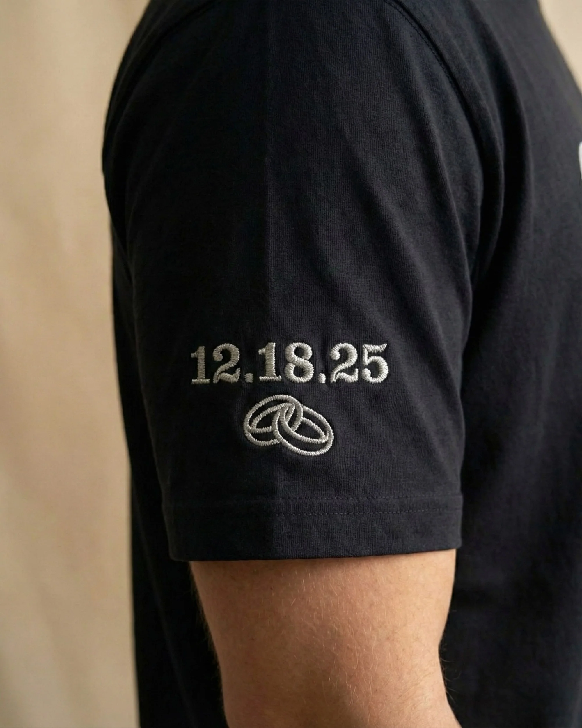 Groom Edition Black Tee - Image 5