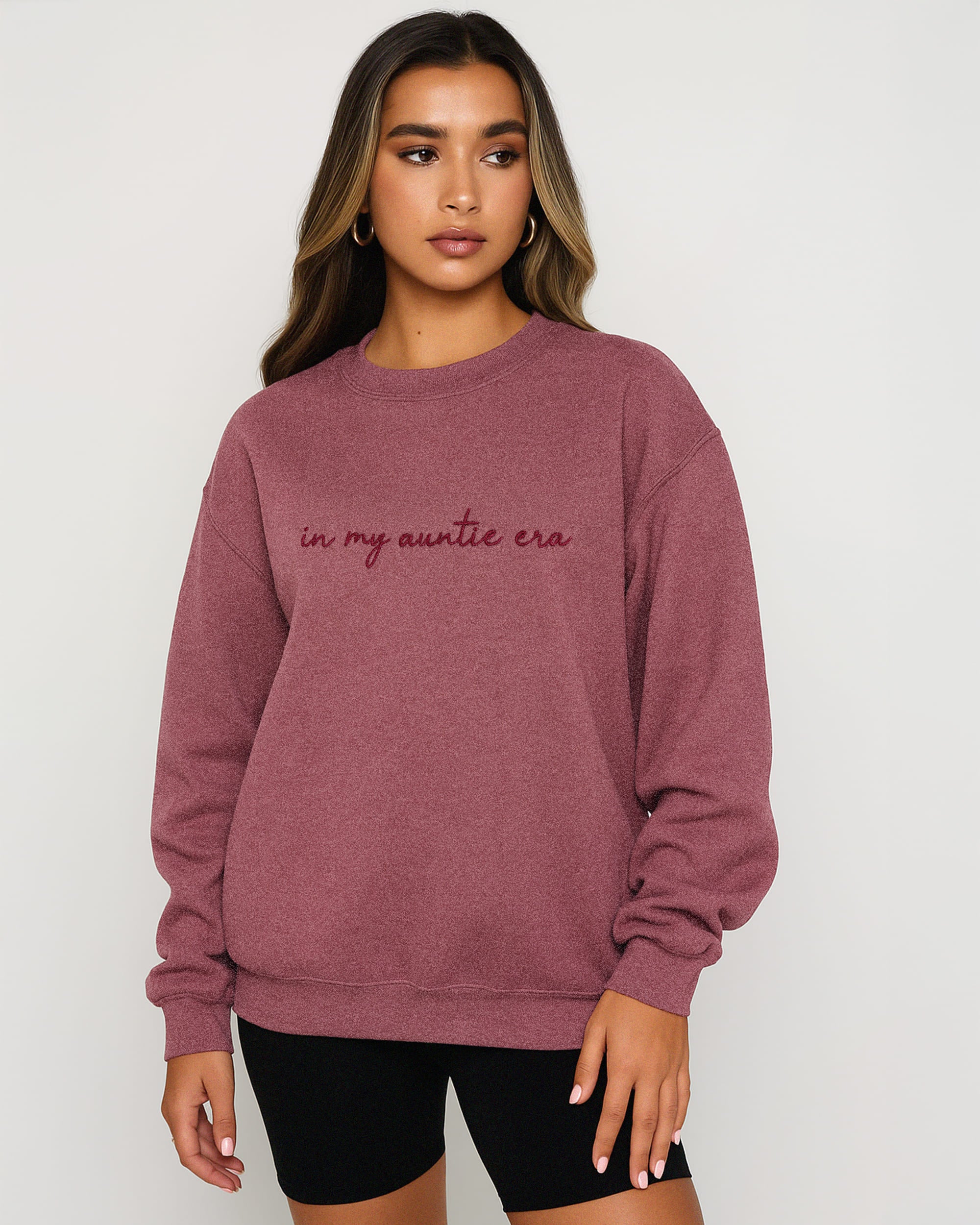 In My Auntie Era Embroidered Sweatshirt - Image 3