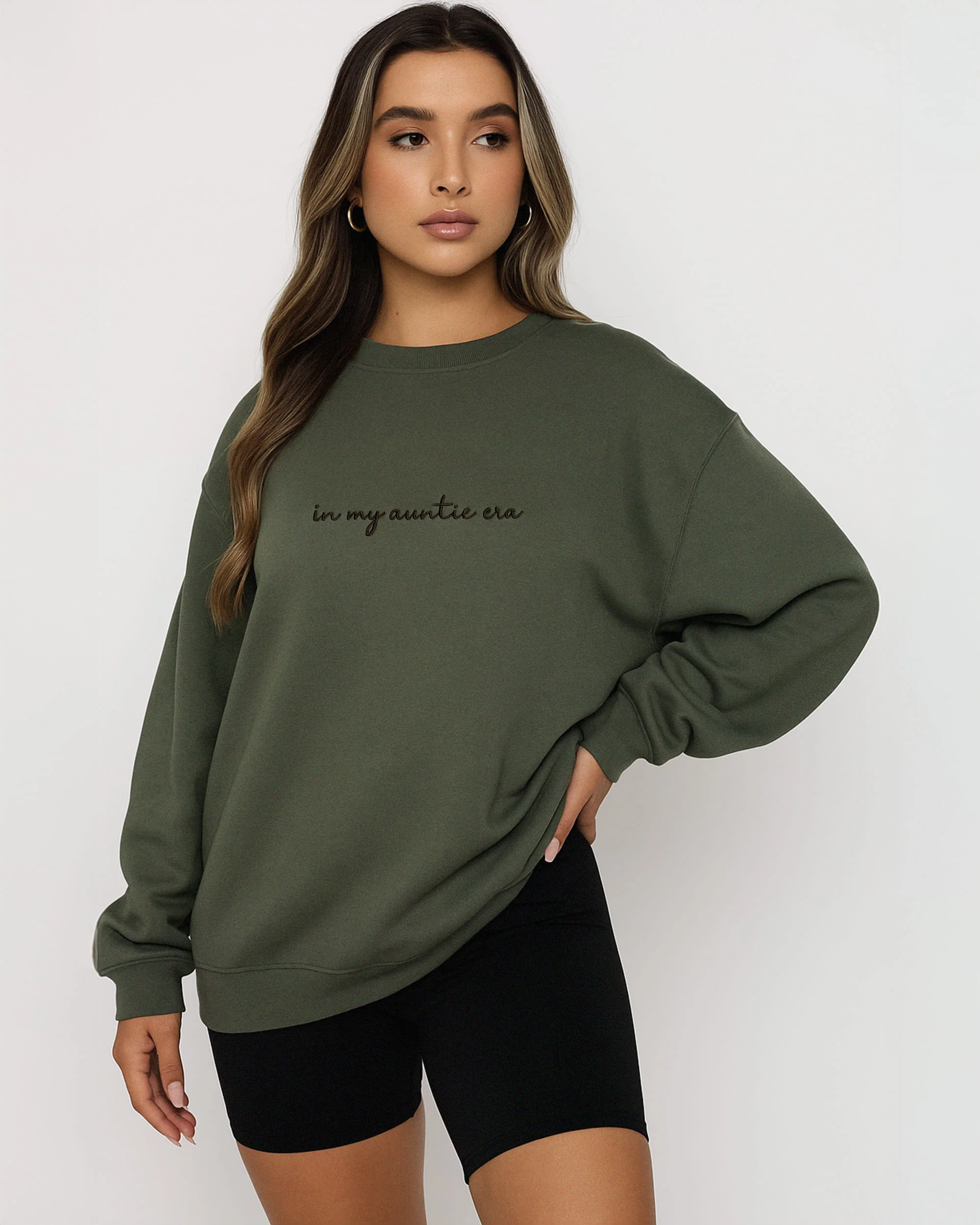 In My Auntie Era Embroidered Sweatshirt - Image 4