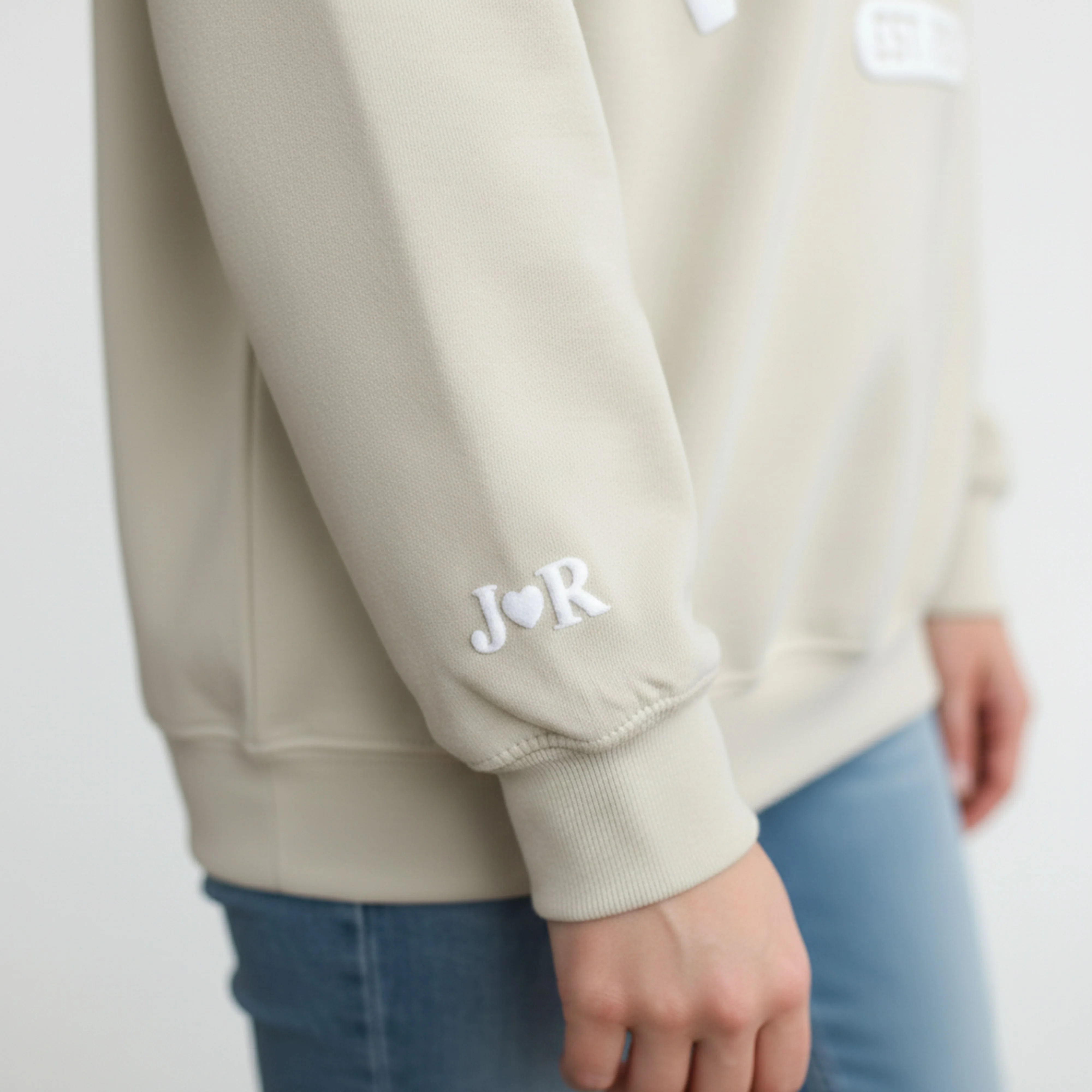 Personalized Wifey Embossed Sweatshirt - Image 6