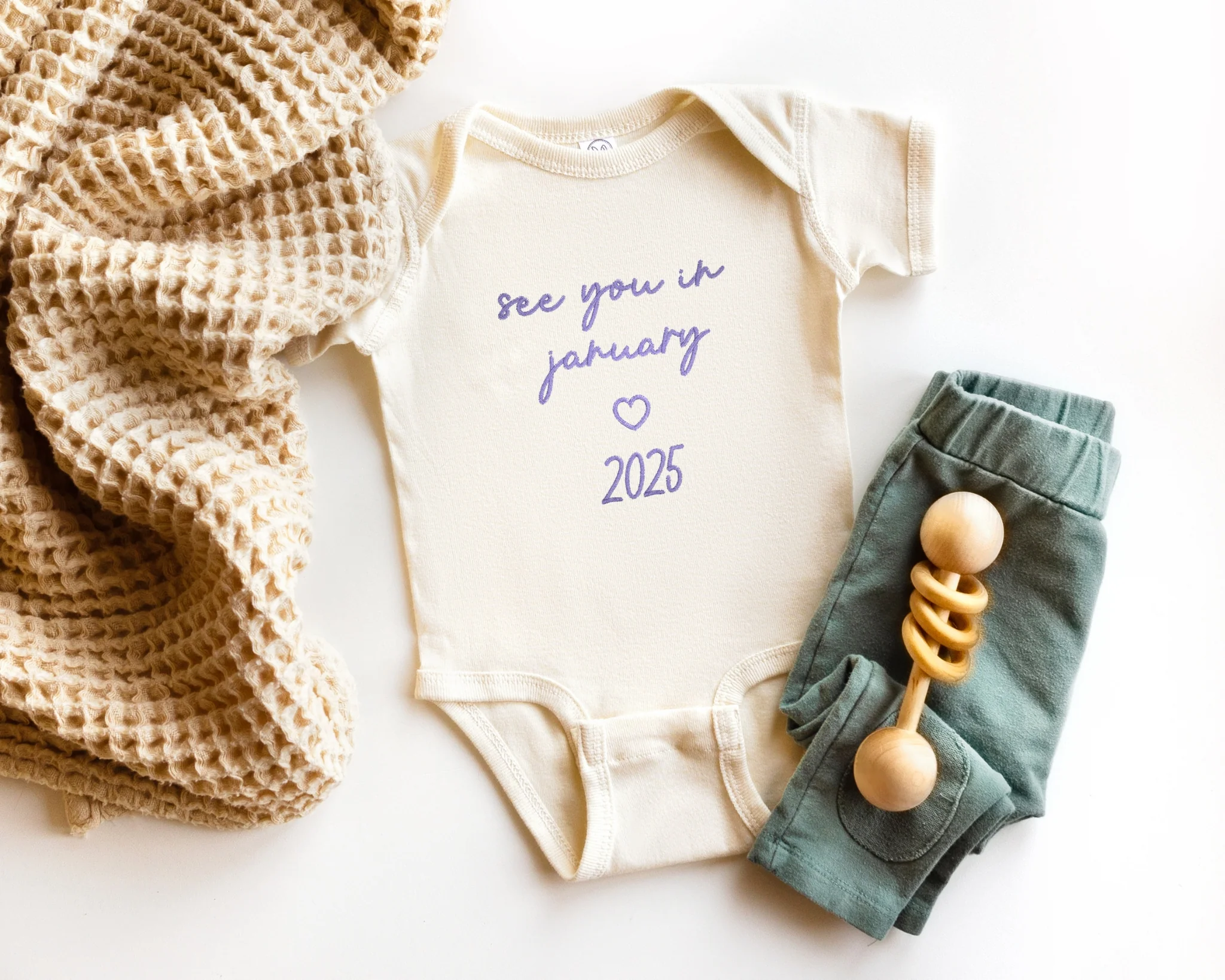 See You in Time Embroidered Bodysuit - Image 7