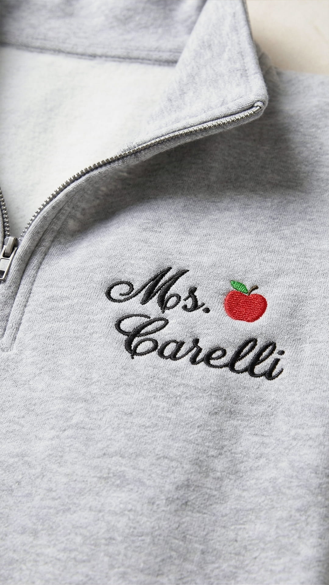 Teacher Name Quarter Zip - Image 6