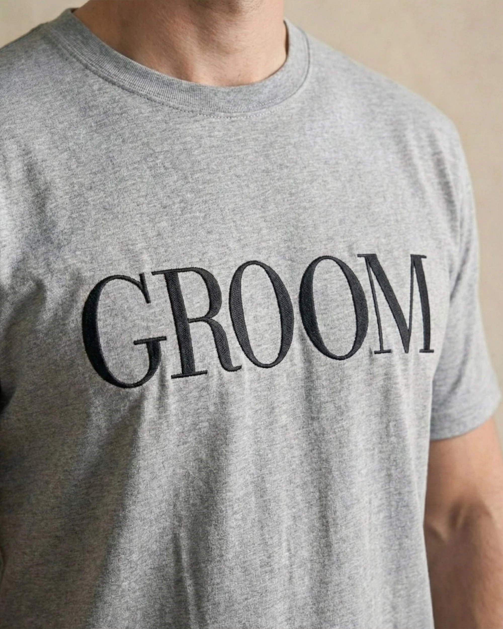 Groom Edition Athletic Heather Tee - Image 3