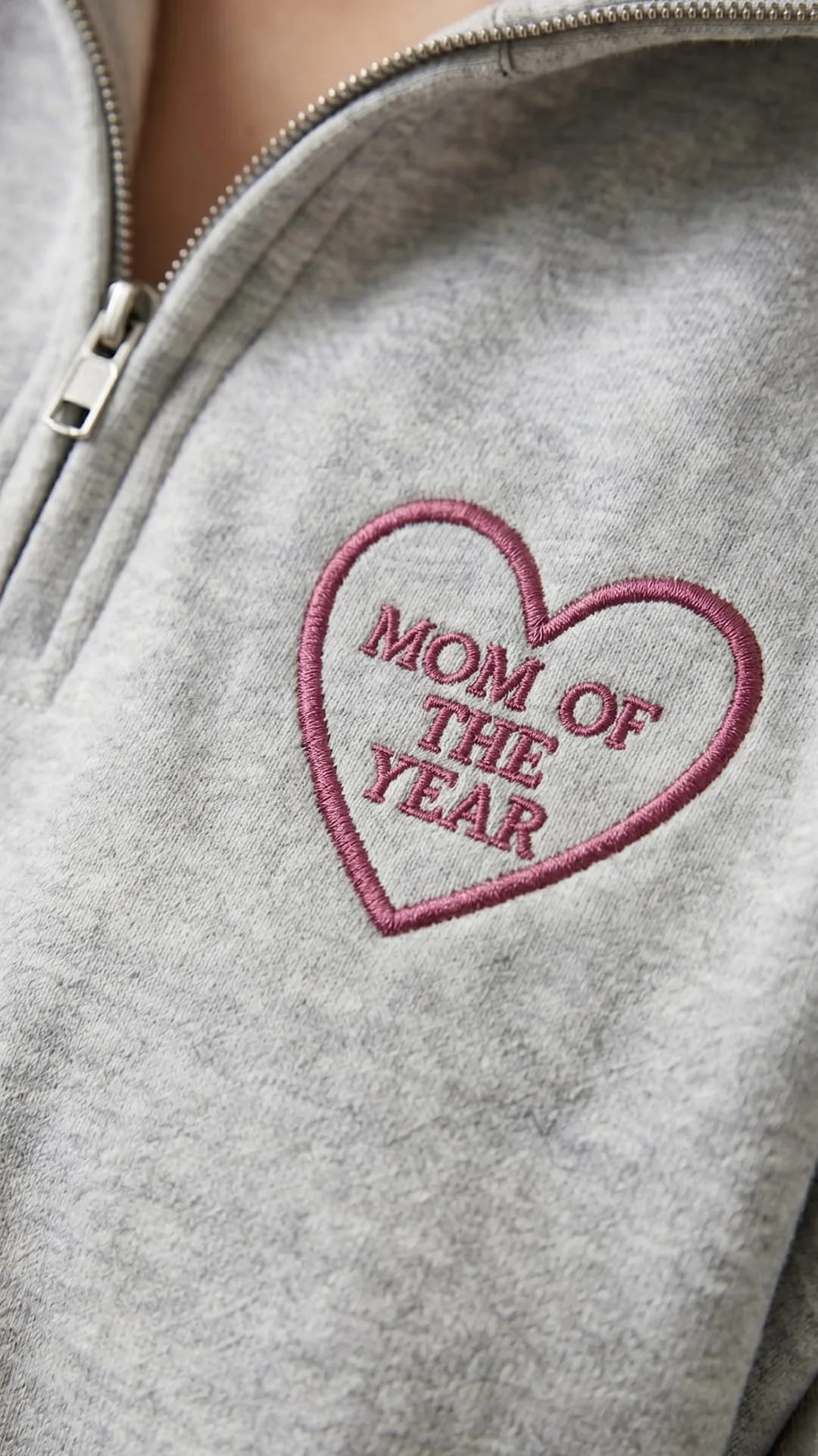 The Mom of the Year Gift Set | Embroidered Quarter-Zip Bundle - Image 3