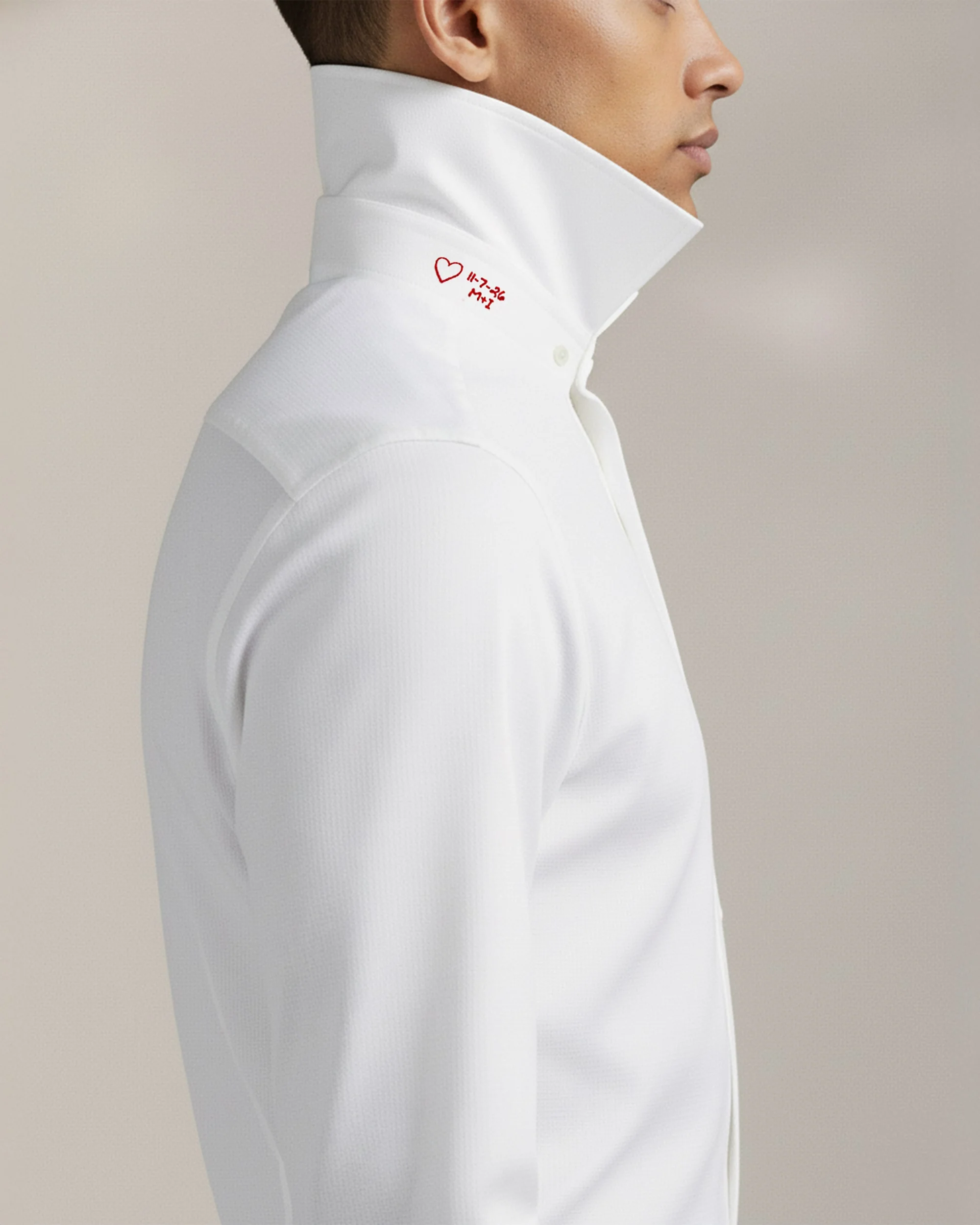 Under-Collar Keepsake Stretch Woven Shirt - Image 5